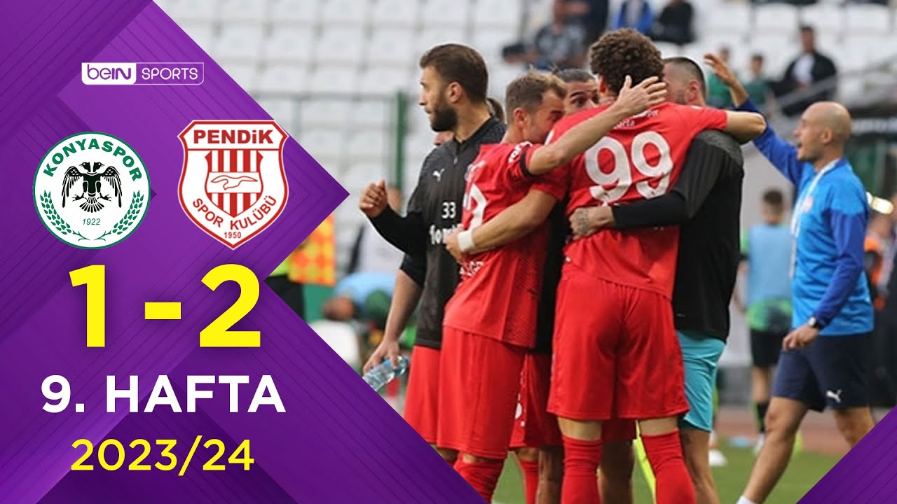 Tümosan Konyaspor (1-2) Siltaş Yapı Pendikspor | 9. Hafta - Trendyol Süper Lig 2023/2024