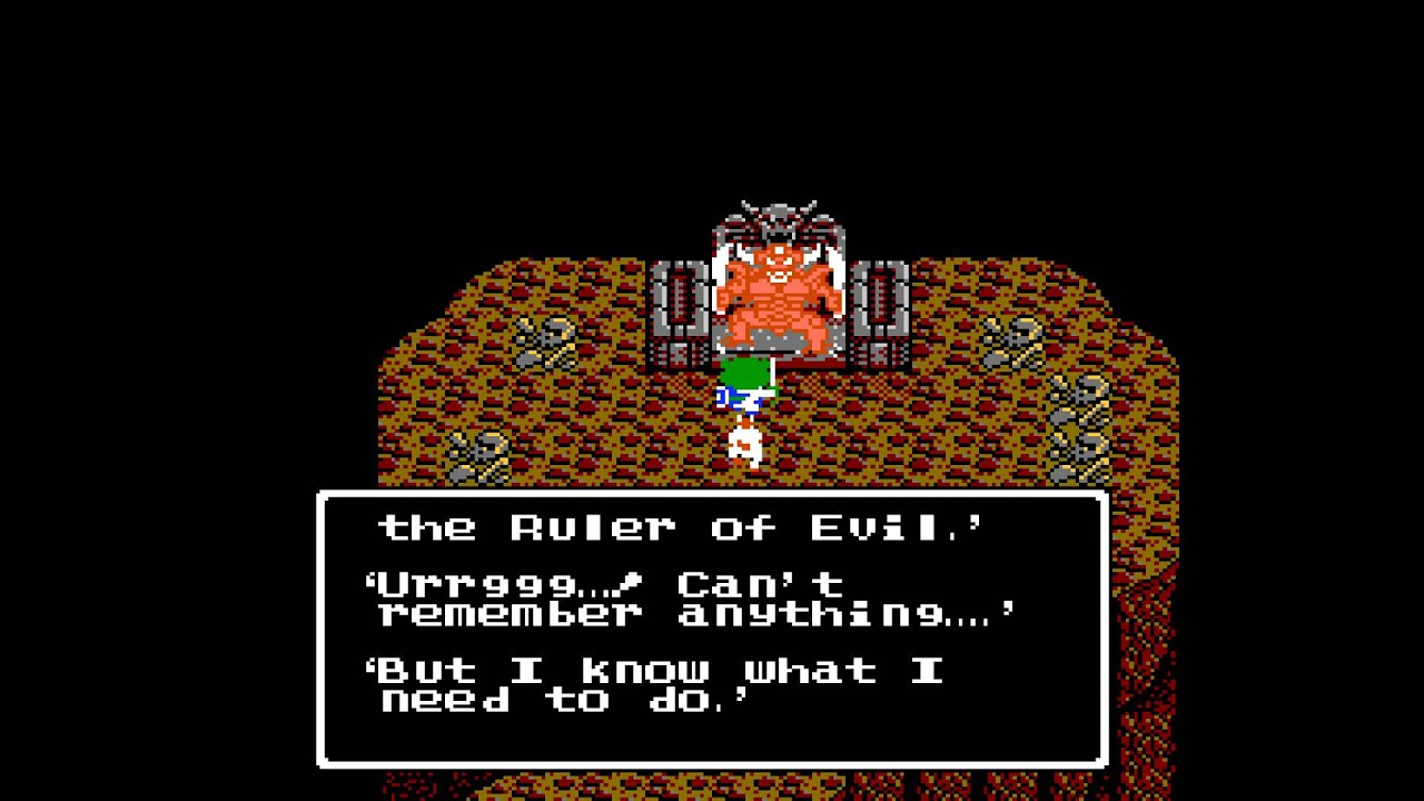 Dragon Warrior IV NES Necrosaro