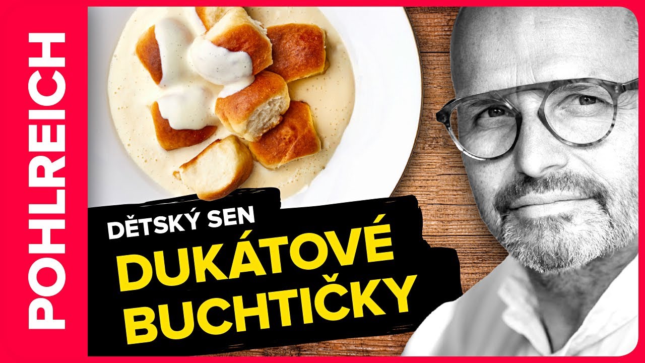 Nejjemnější buchtičky s vanilkovým krémem – nostalgie na talíři