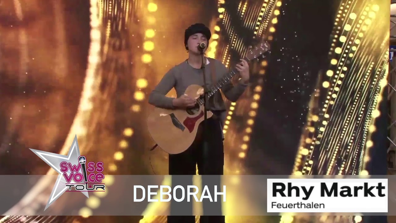 Deborah -  Swiss Voice Tour 2019 -   Rhy Markt    Freuerthalen