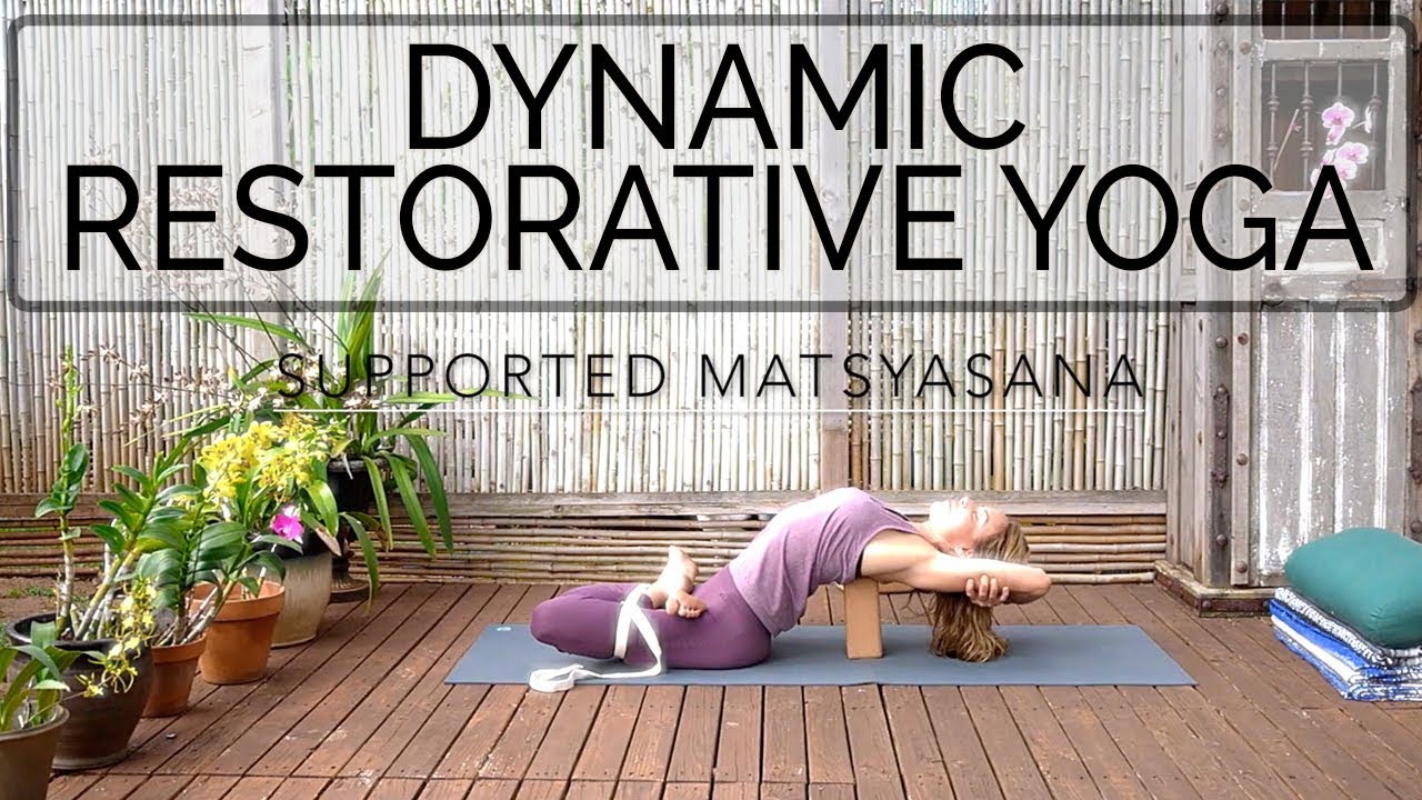 Dynamic Restorative Yoga | Intermediate | 64 min | Cat de Rham | Online Yoga Teaching