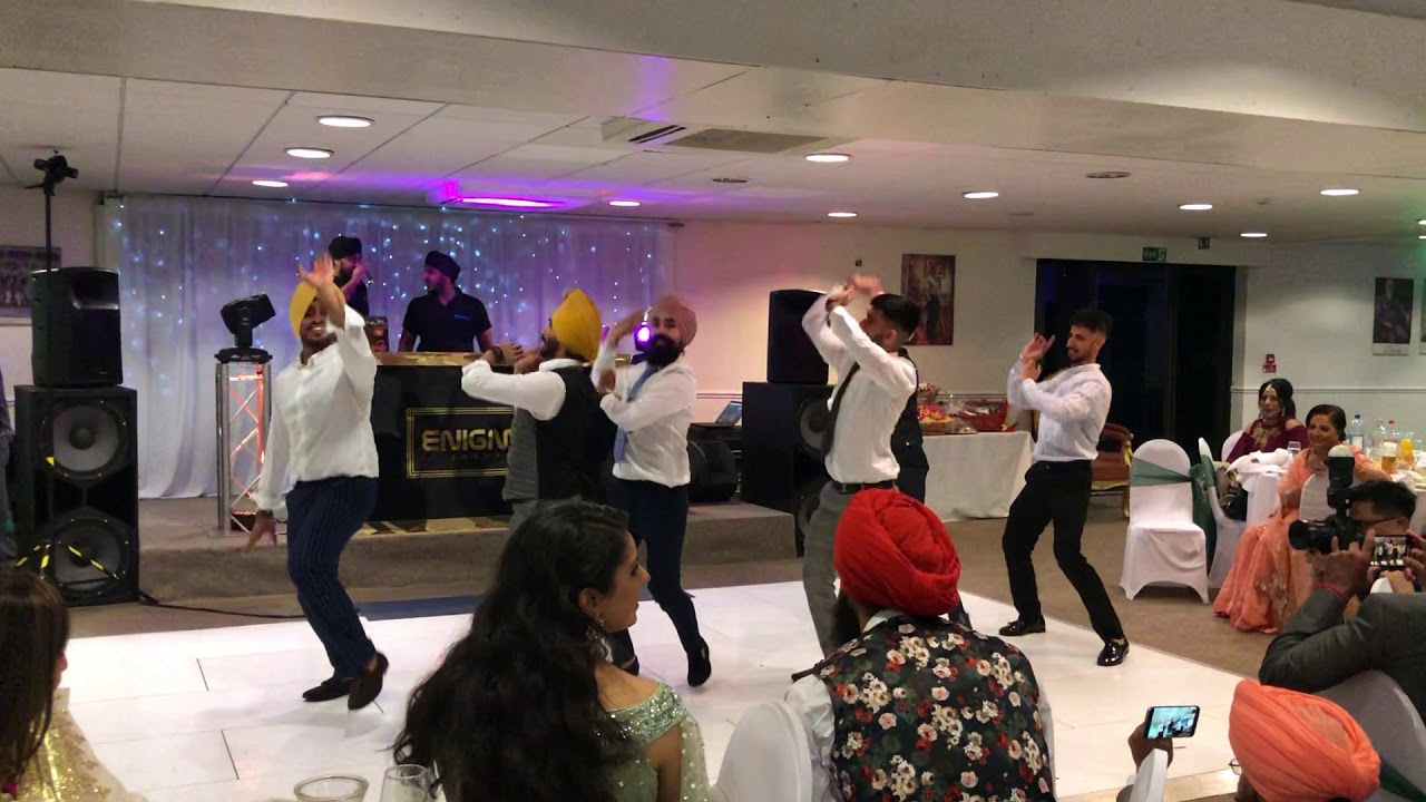 Raj And Simran Ring Ceremony | Surprise bhangra
