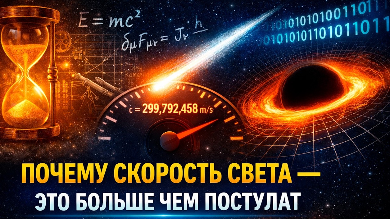 Почему скорость света — не запрет Эйнштейна? Фейнман показал настоящую причину