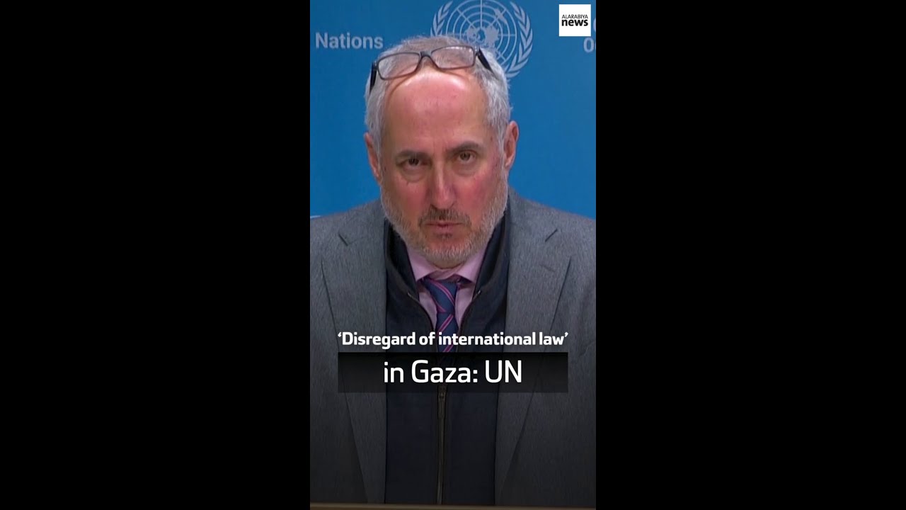 &lsquo;Disregard of international law&rsquo; in Gaza: UN