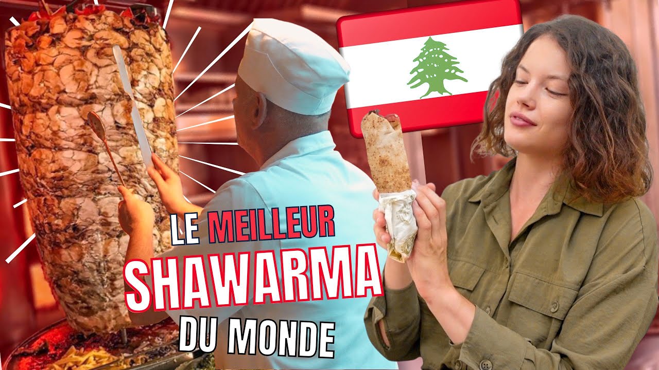 JE PARS AU LIBAN POUR MAGER UN SHAWARMA 🇱🇧 (Abou Joseph Sin El Fil - Beyrouth)  - Claire