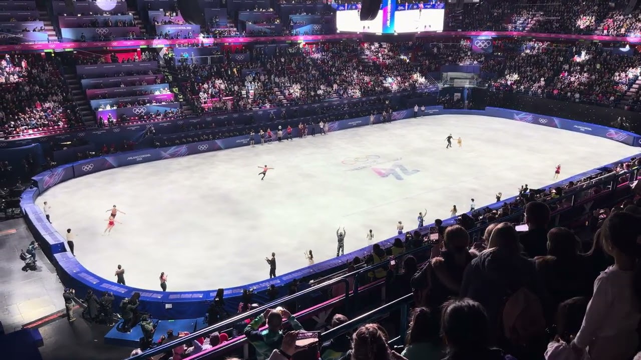 Figure skating exhibition gala closing ceremony, Winter Olympics 2026, 4K