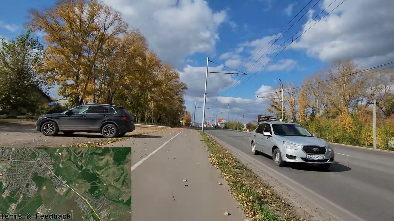 Велодорожки Альметьевска