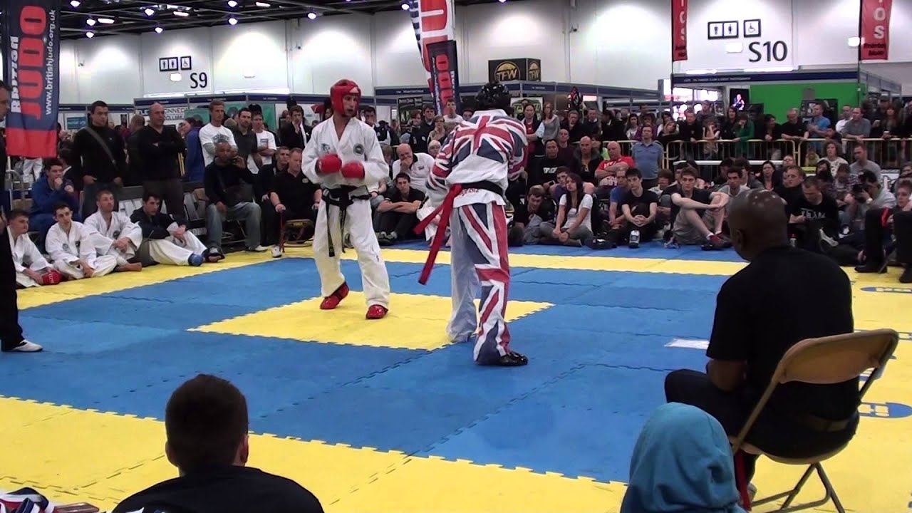 2012 British Taekwondo Council Championships Dave Shillabeer vs