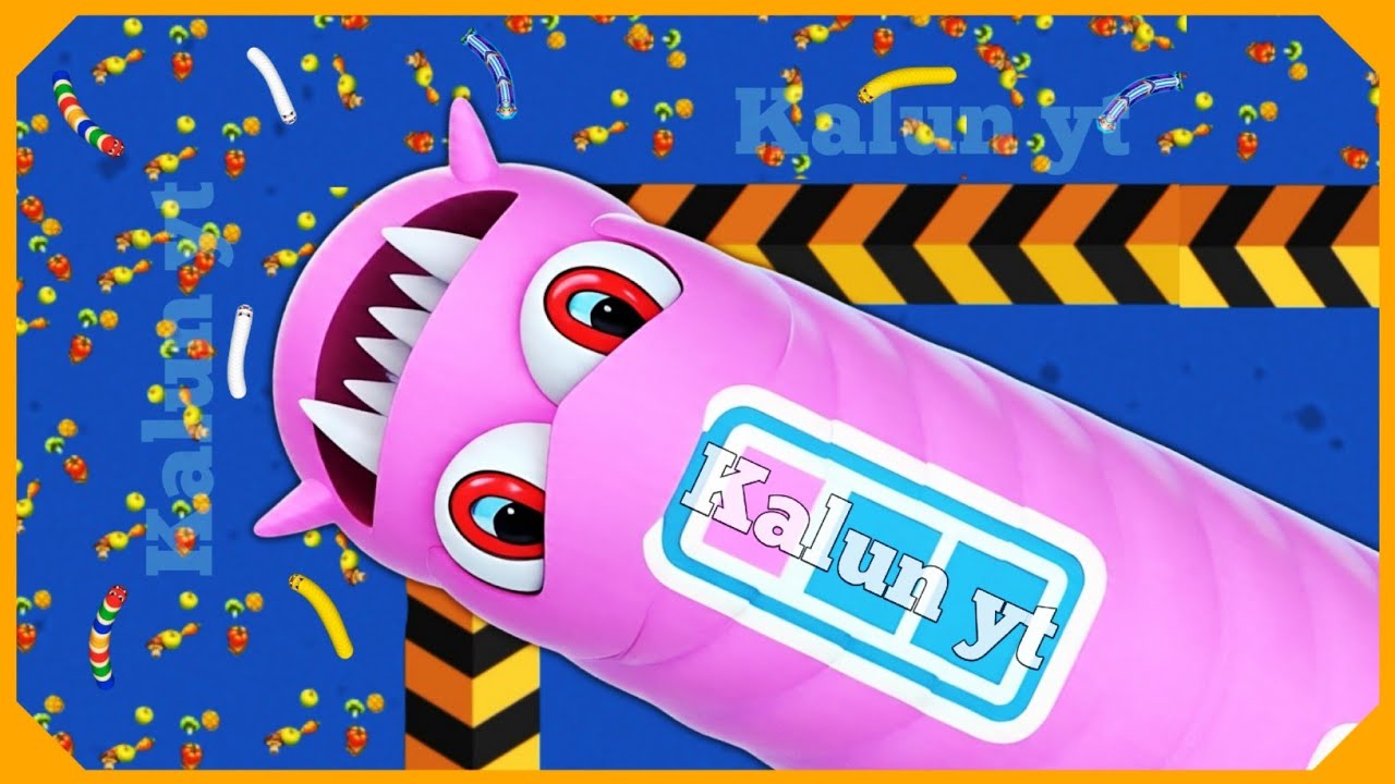 🐍WORMSZONE.IO | Giant Slither Snake Top 01 🏆 | Epic Worms Zone Biggest Snake Gameplay! | Kalun yt