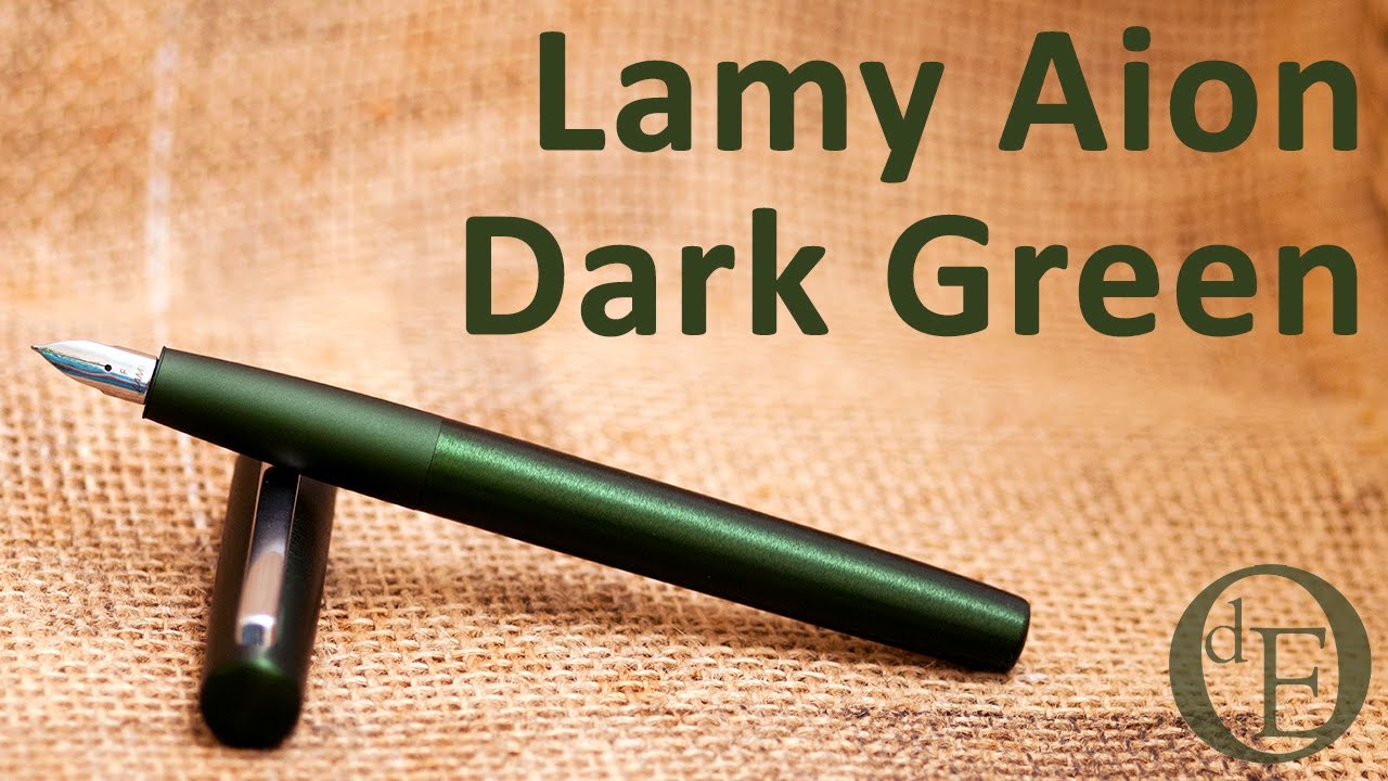 Lamy Aion Dark Green - Review