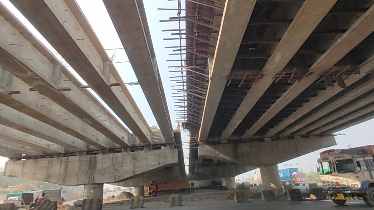 Navi Mumbai Airport Connectivity Bridge at Gavhan Phata | From NH348 to NH348A | Feb 2020 |