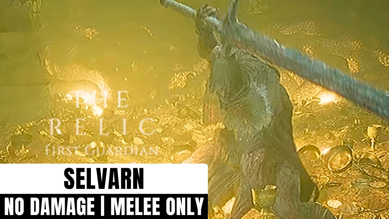 The Relic - Selvarn Boss Fight (No Damage/Sword & Shield)