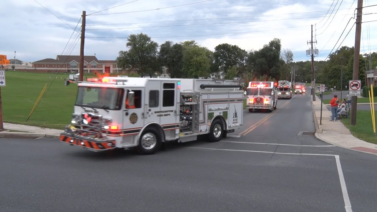 2018 Northampton,PA Fire Department Block Party Parade 9/22/18