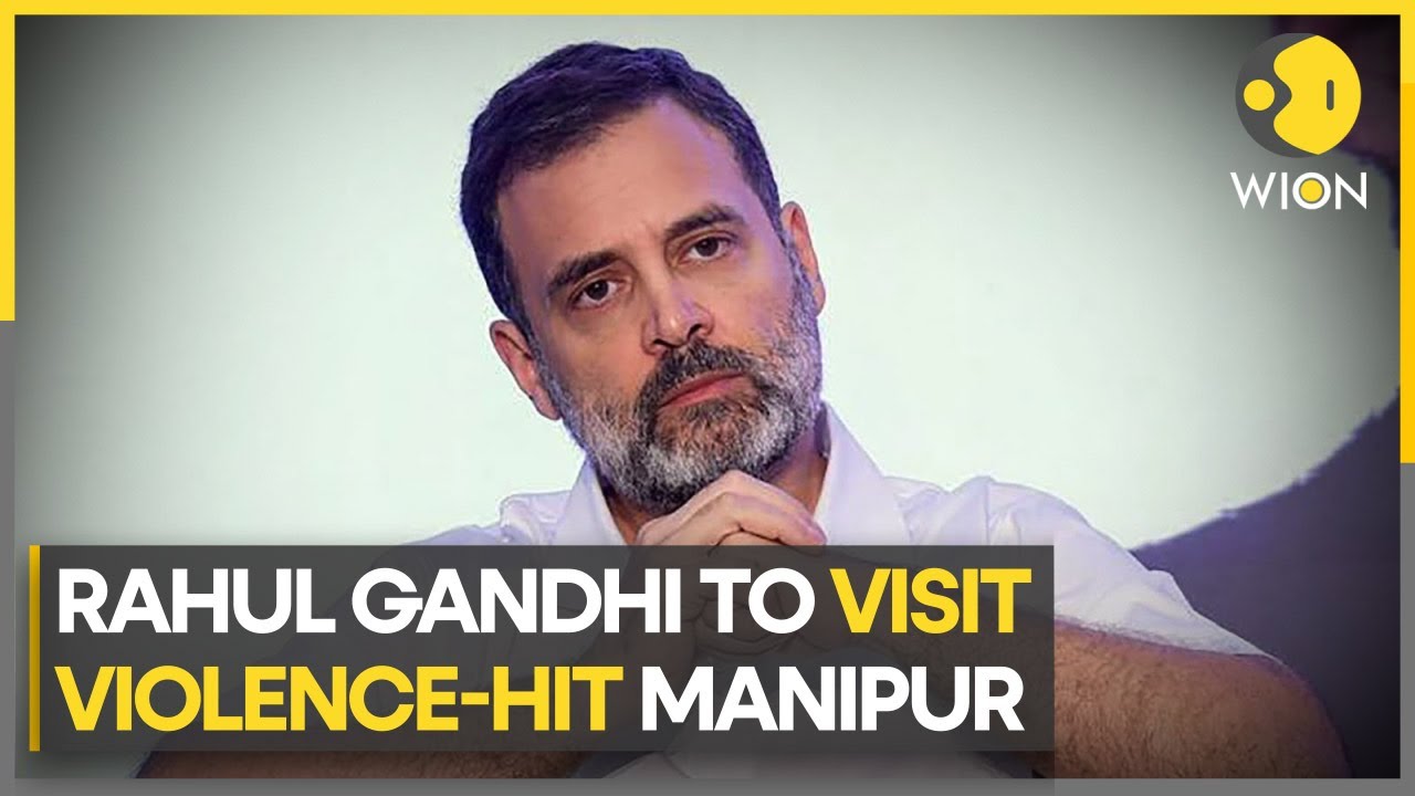Rahul Gandhi will be the first opposition leader to visit violence-hit Manipur | India | WION News