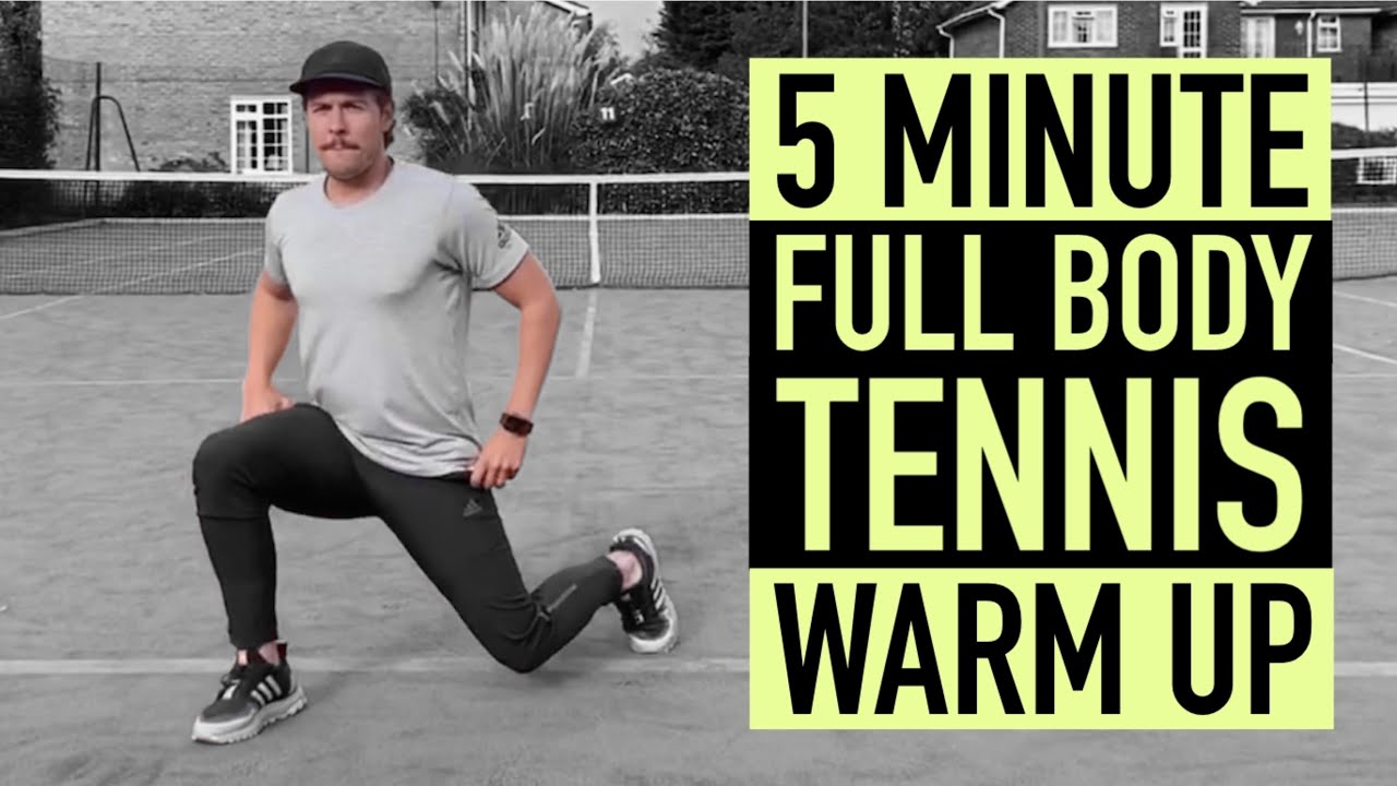 5 Minute Full Body Tennis Warm Up (No Equipment)