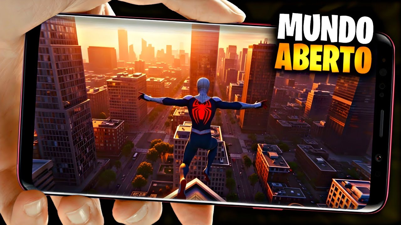 OS 10 MELHORES JOGOS de MUNDO ABERTO para Android 2025