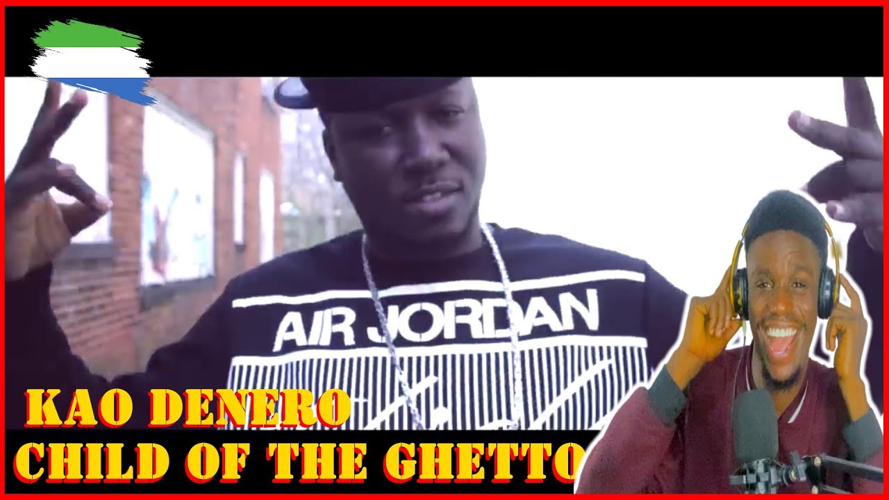 KAO THE AFRICAN KING 👑🔥 Kao Denero - CHILD OF THE GHETTO (Official Video) #reaction #music