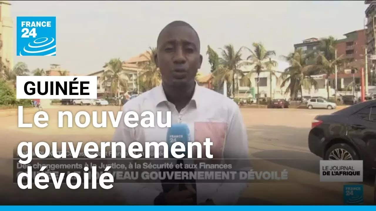 Guin&eacute;e : le pr&eacute;sident Mamadi Doumbouya d&eacute;voile la nouvelle &eacute;quipe gouvernementale &bull; FRANCE 24