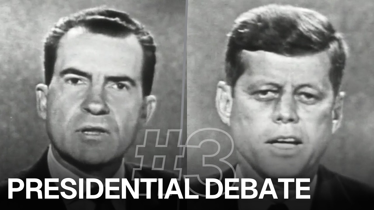 Nixon and Kennedy Face Off In 3rd Presidential Debate