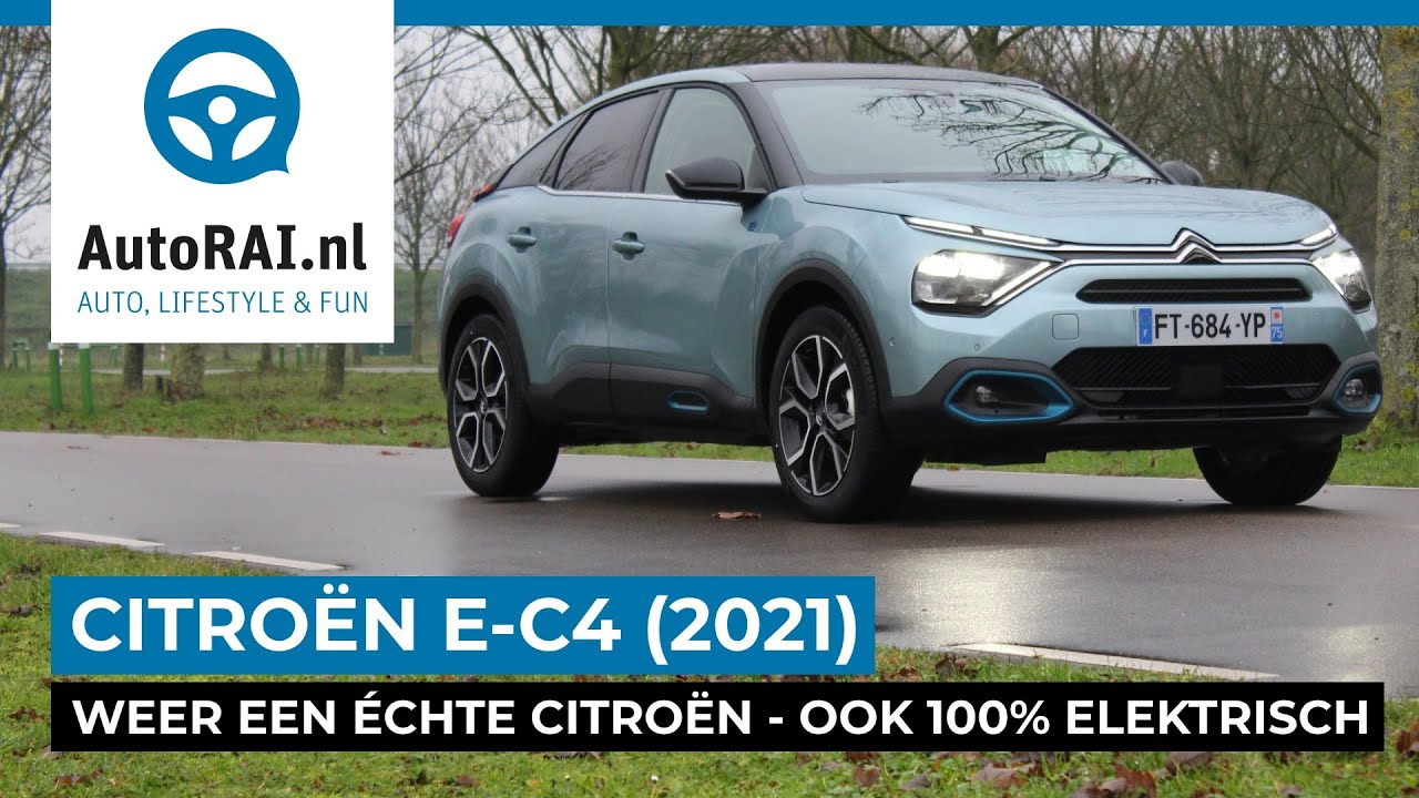 Citroën e-C4 (2021) - Met magische tabletlade! - REVIEW - AutoRAI TV