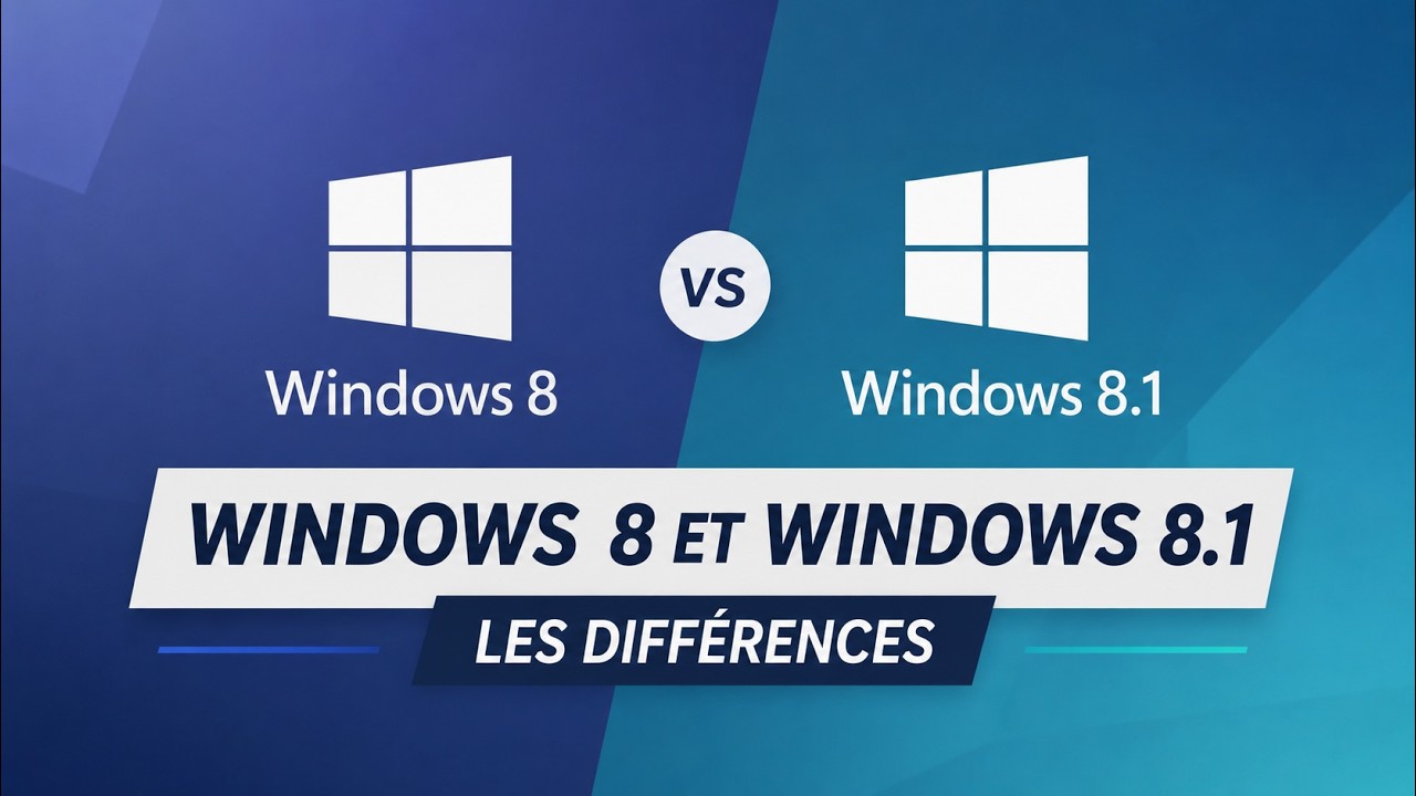 Windows 8 ou 8.1 ?