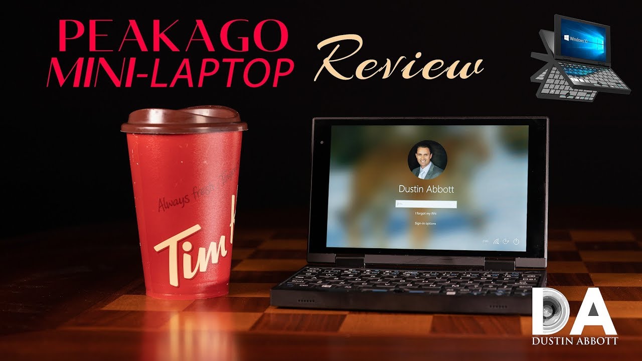 Peakago Mini Laptop Review | 4K