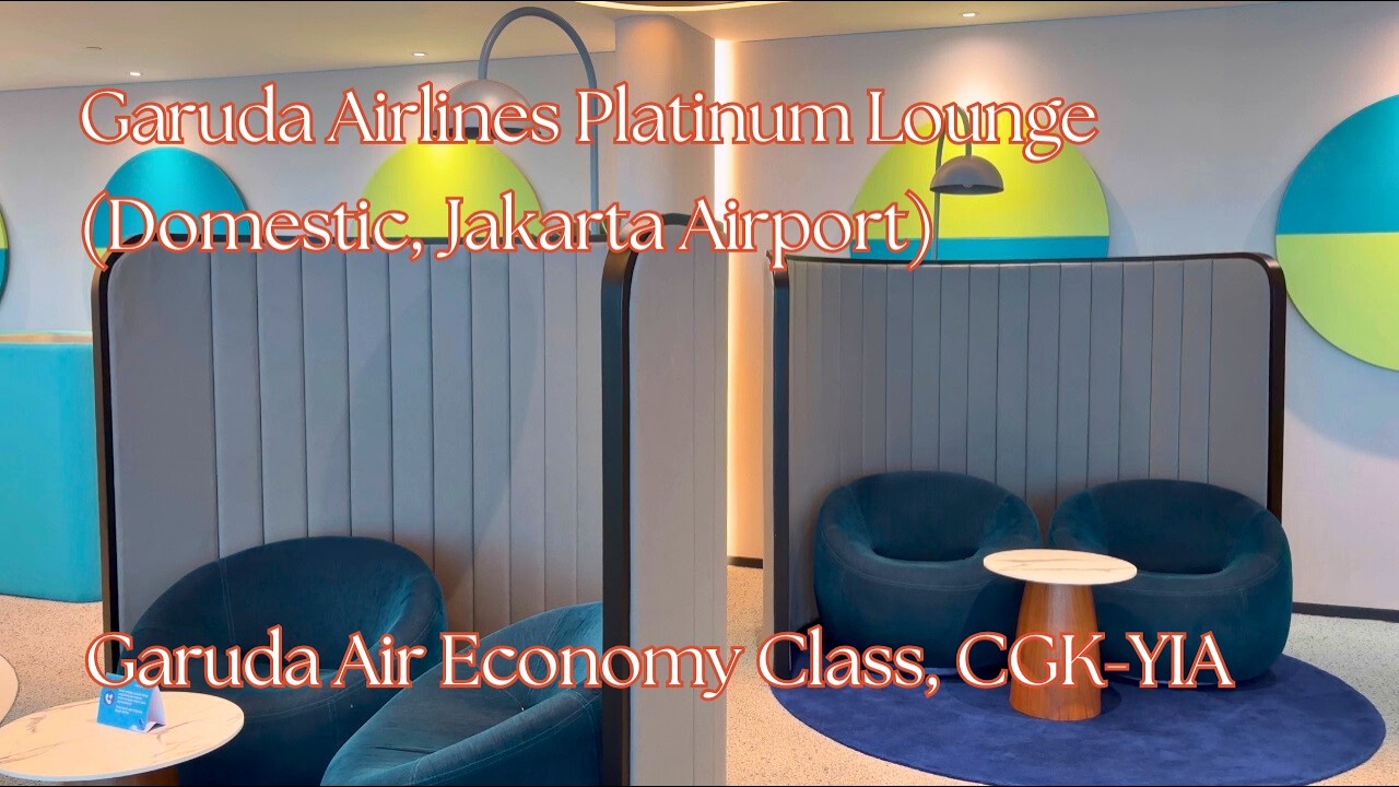 Garuda Airlines Platinum & Business Lounge, Jakarta Domestic