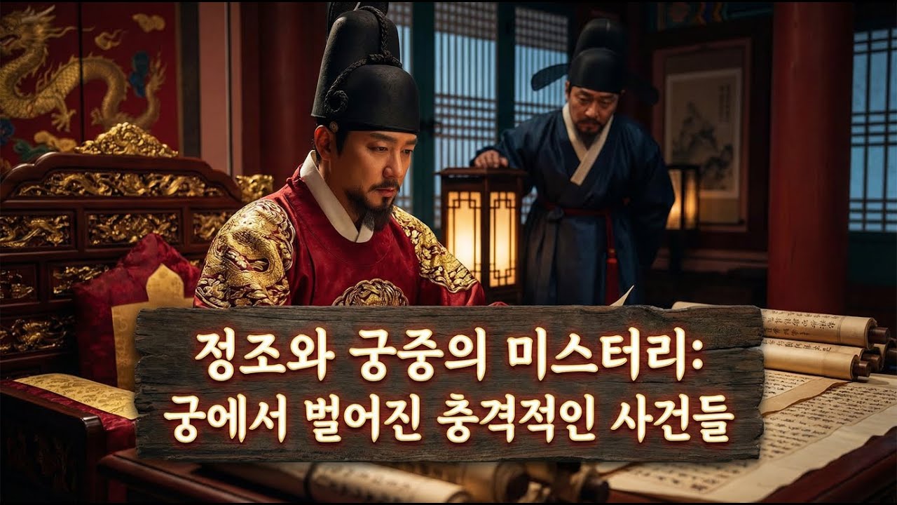 정조 대왕의 마지막 순간, 궁중 음모의 비밀!
