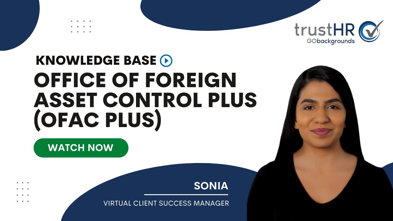 Office of Foreign Asset Control (OFAC) Plus