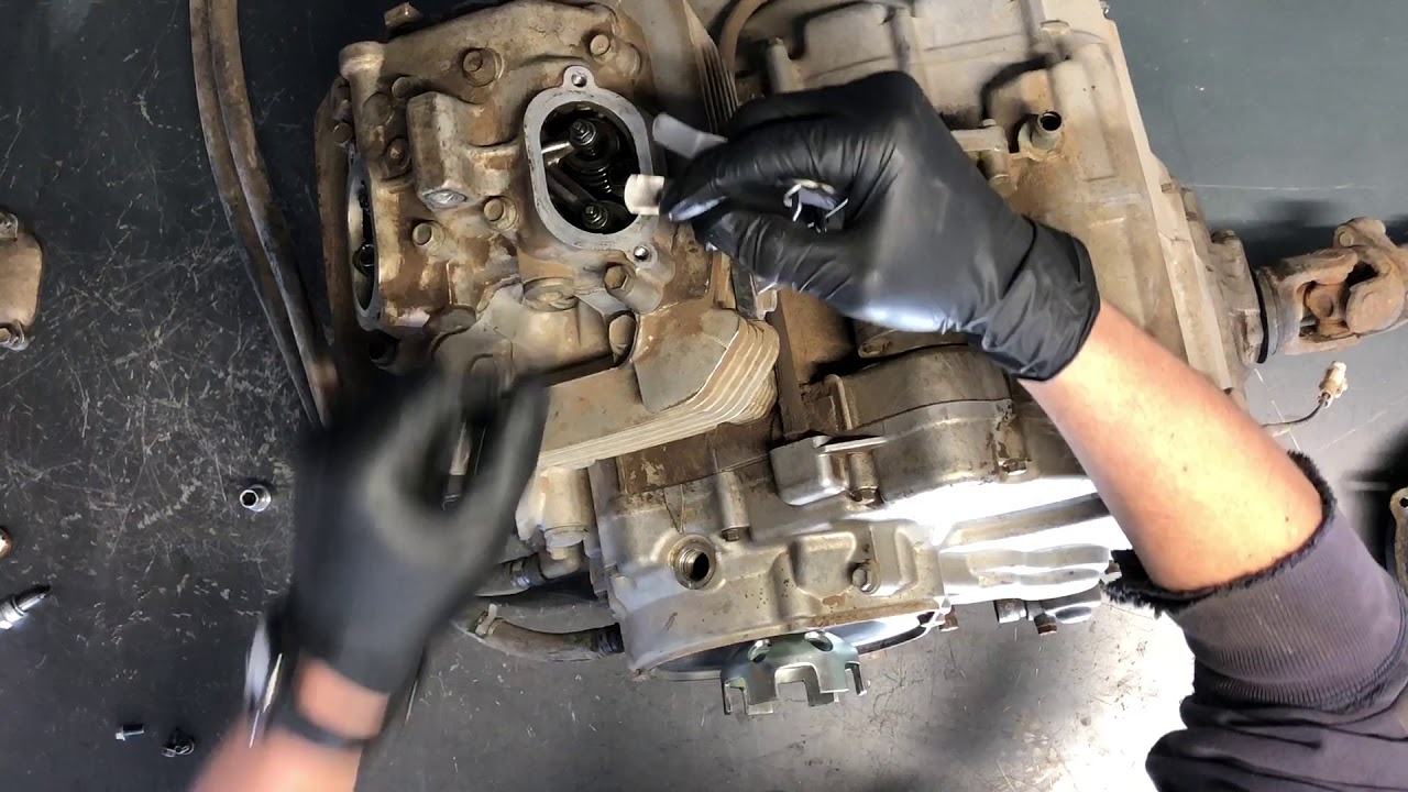 HOW TO Arctic Cat 400 4x4 - check & adjust valve clearance tolerance valves adjustment