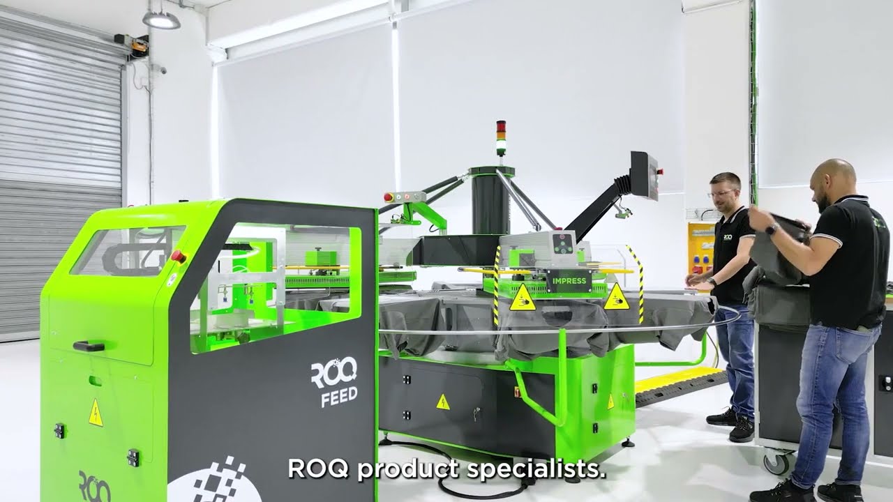 ROQ FEED | Automatic DTF transfer loading device for the ROQ IMPRESS