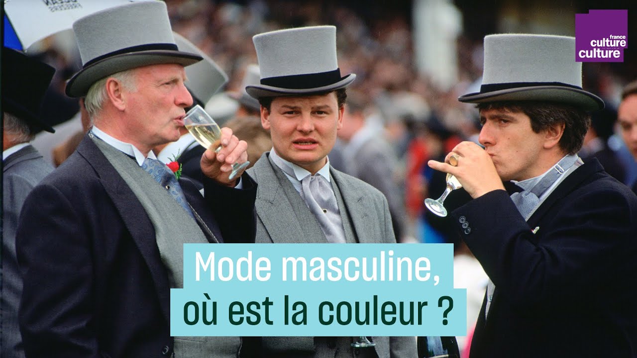 Pourquoi la mode masculine est si sombre