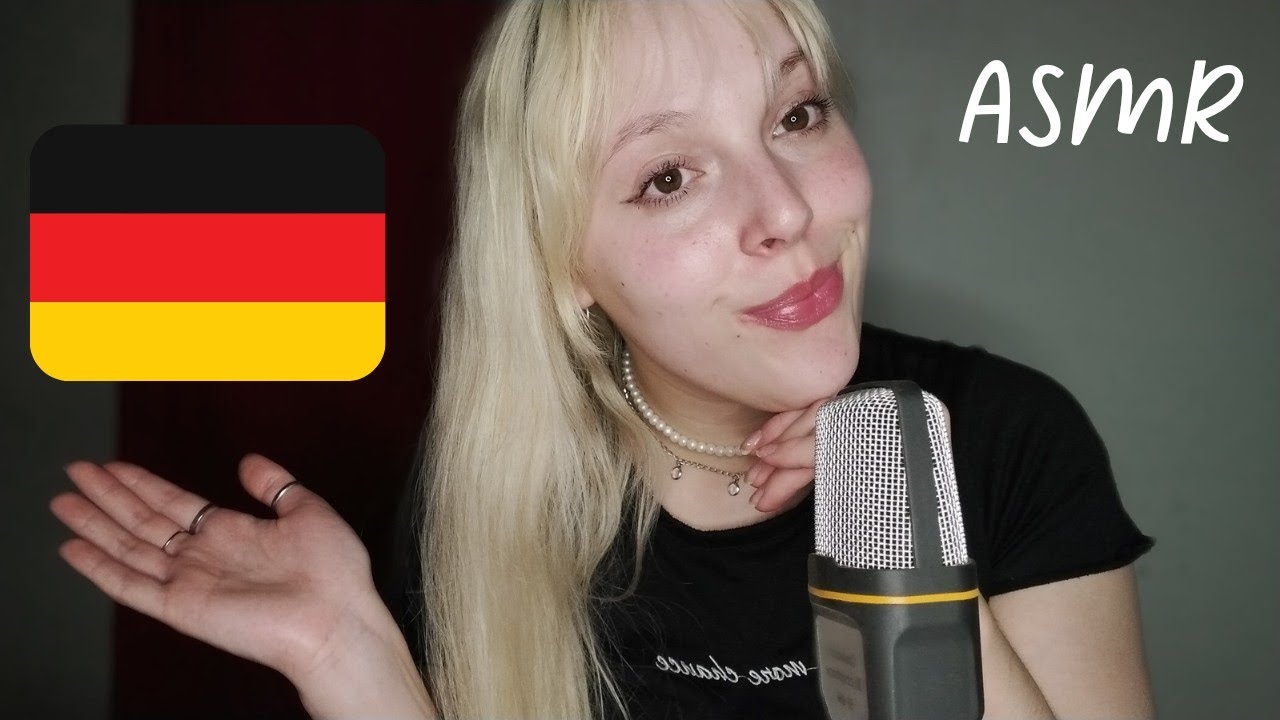 ASMR❤️ Te enseño ALEMÁN 🇩🇪 - Sofía ASMR🌹