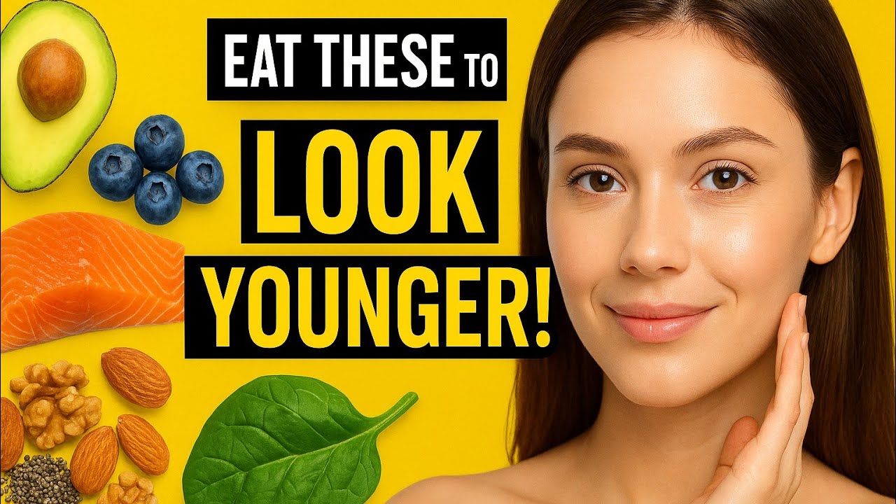 5 Foods That Make You Look Younger Naturally #healthtips 