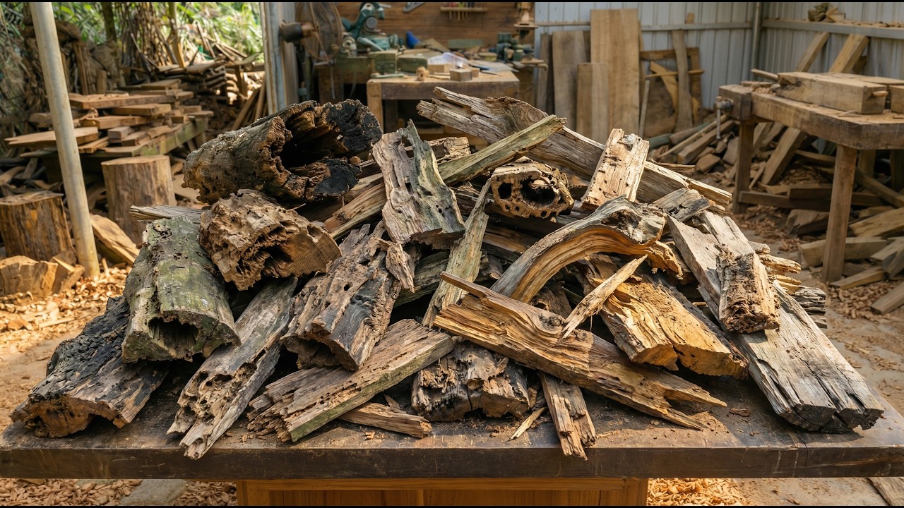 Don't Throw It Away!!! Watch This Talented Guy Recycle It into Masterpieces That Will Amaz You