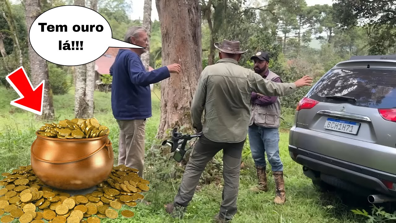 Relato de uma panela cheia de ouro enterrada!