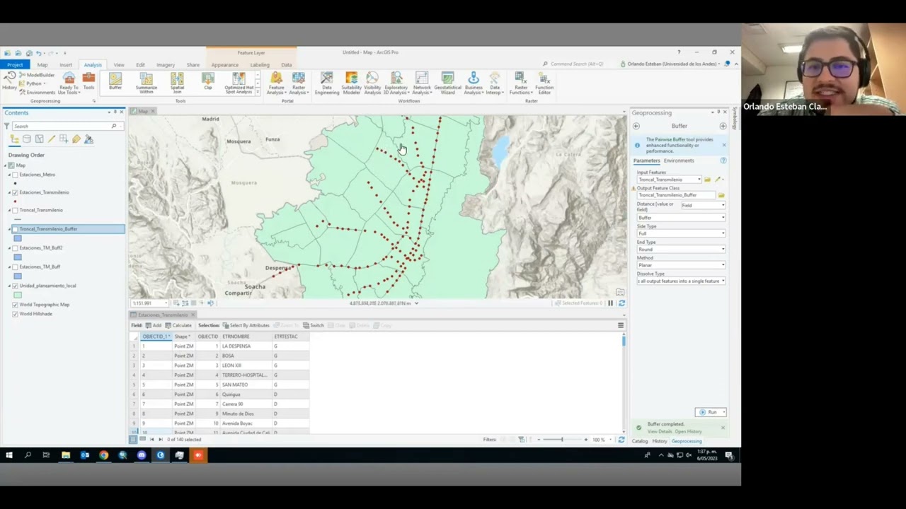 HERRAMIENTAS BÁSICAS ARCGIS PRO// HERRAMIENTAS DE GEOPROCESAMIENTO// BUFFER, CLIP, ENTRE OTROS