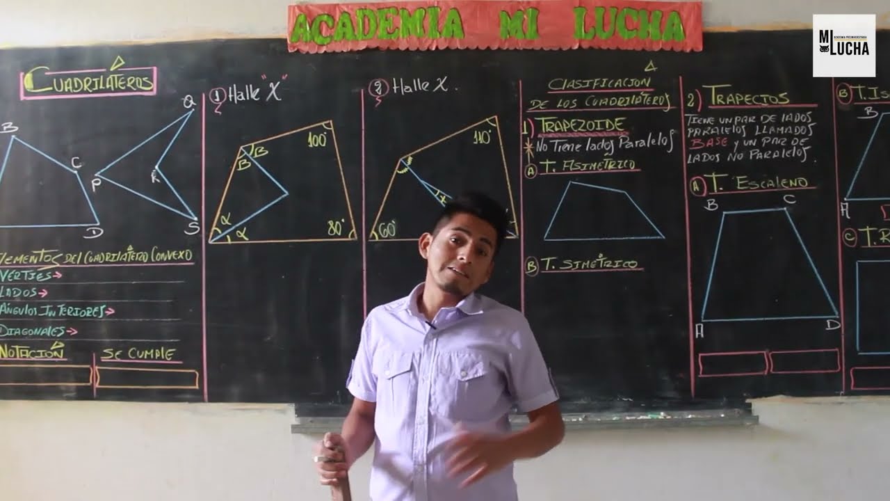 CUADRILÁTEROS I - GEOMETRÍA