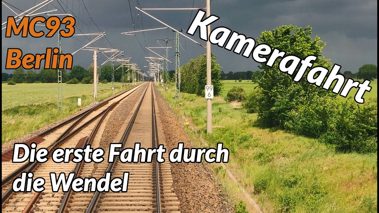 Erste Kamerafahrt über unsere neue Segment Anlage