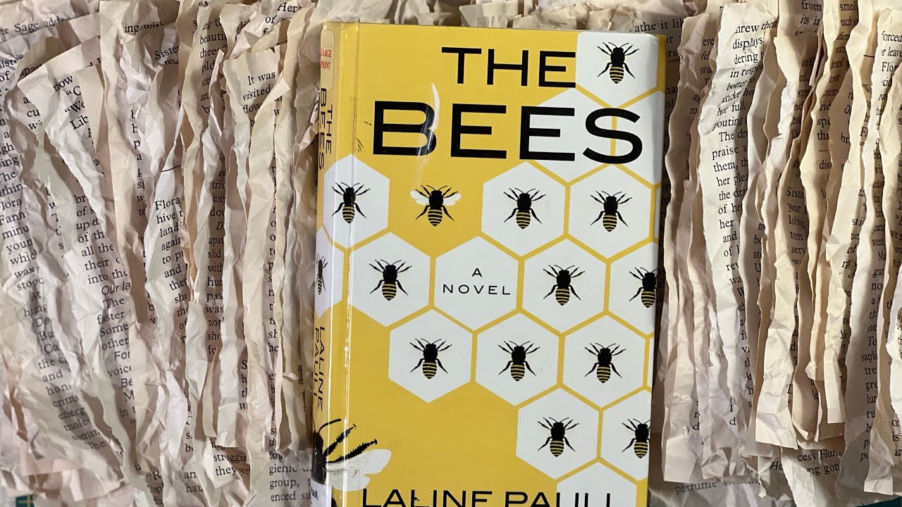 New Altered Book Series: The Bees by Laline Paull (Part 2) - ASMR