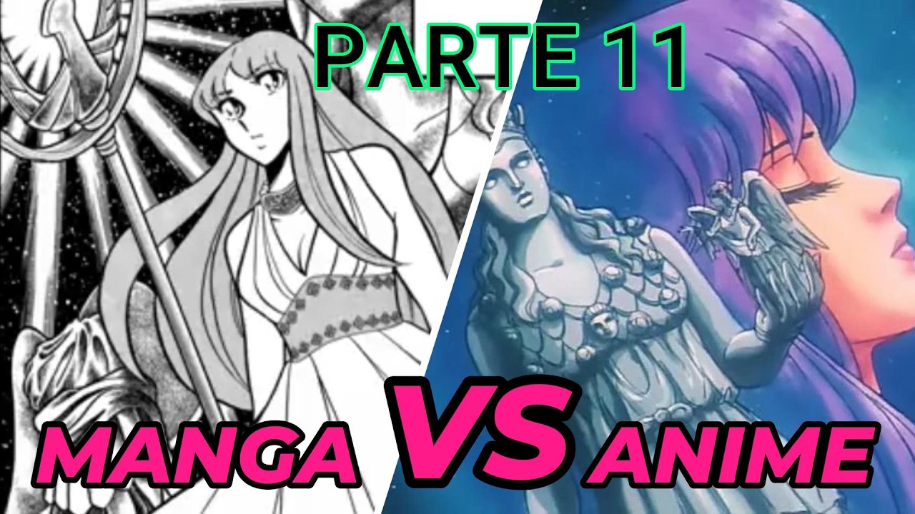 Saint Seiya manga vs anime 11: LA REVELACIÓN DE SAORI