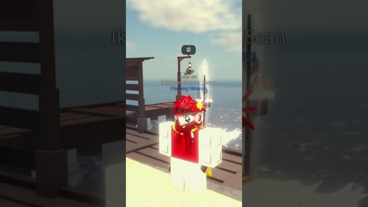 Bro thought he could flex on me💀#robloxfisch #fisch #roblox #flexbattle(roblox fisch)