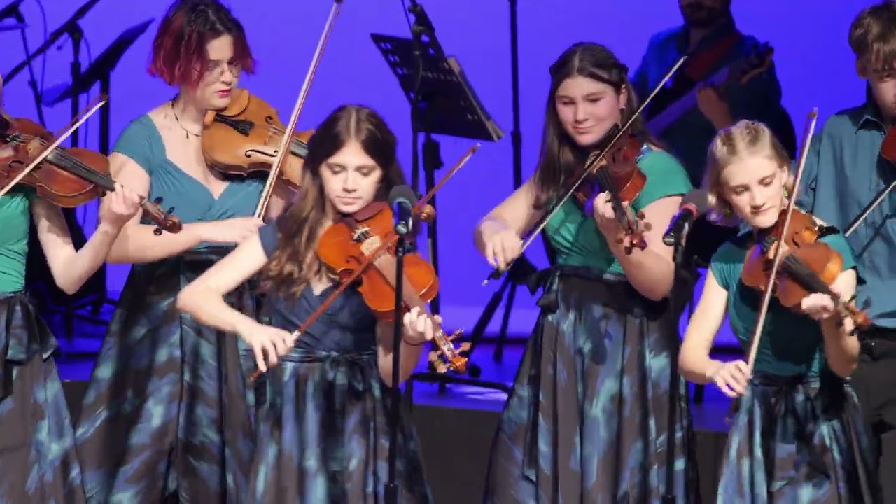 North Shore Celtic Ensemble plays Death by Triple Fiddle and Wizards Walk