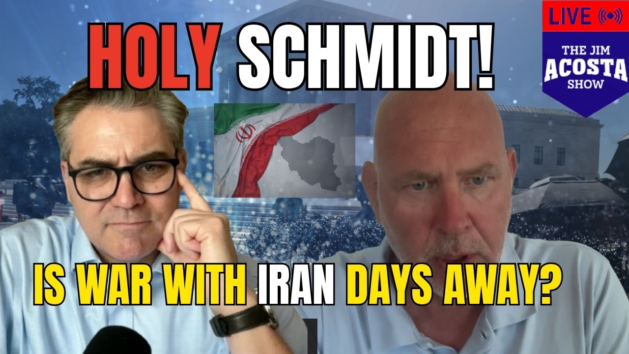 🚨BOMBSHELL Steve Schmidt Knows Something About Iran That Should Scare All Of Us | Jim Acosta LIVE