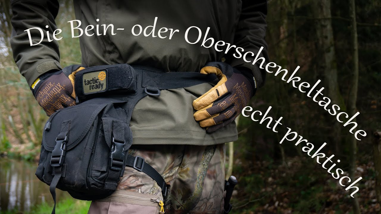 Die Bein- oder Oberschenkeltasche wie ich sie nutze / Abenteuer Naturfotografie
