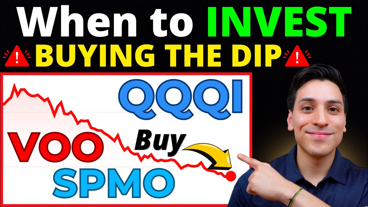 When to Buy QQQI, SPMO, VOO in a Stock Market Crash (2026 Best ETF Investing Strategy)