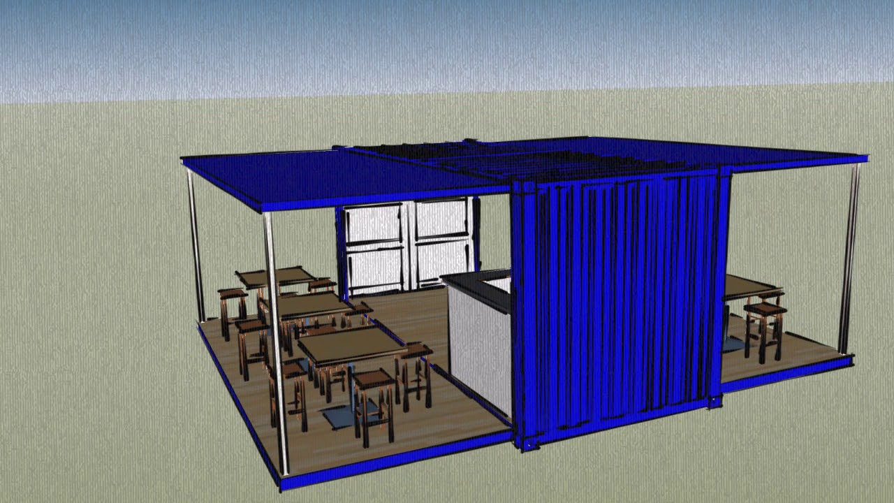 Event Containers 42m2 20ft Shipping Container