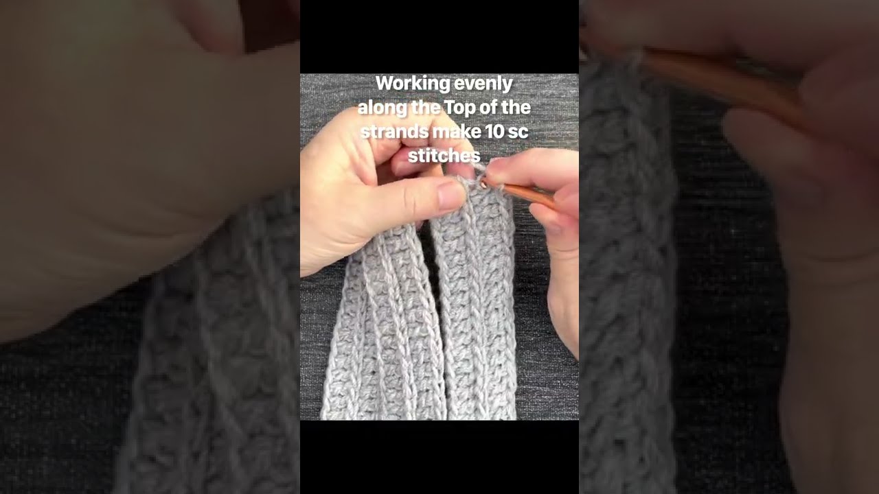 How to crochet a Braided headband / earwarmer