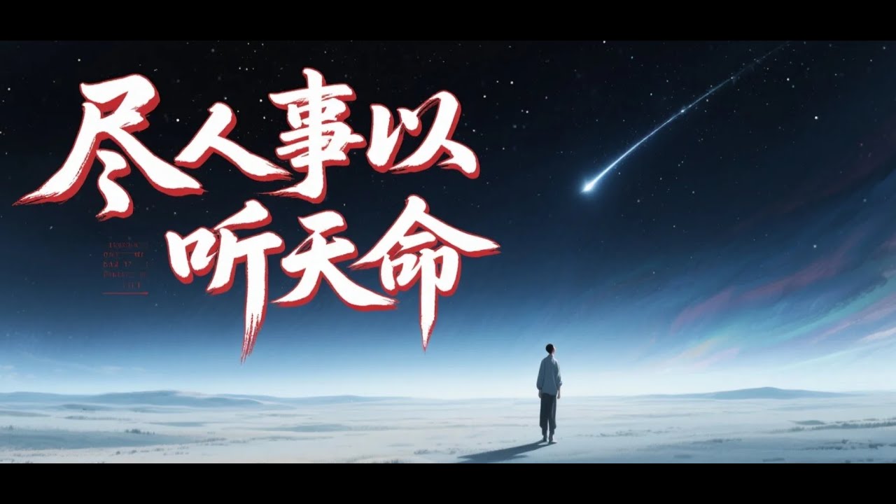 万事存在太多的变化和未知，没有人能把控一切，所以人只能尽自己能力做好，自己力所能及的事。 #盡人事聽天命 #人生智慧  #國學智慧 #認知覺醒 #精神內耗  #底層邏輯 #開悟 #人生哲理 #智慧