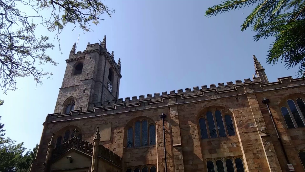 Burnley St Peter Church Clock Chimes 4 o'clock